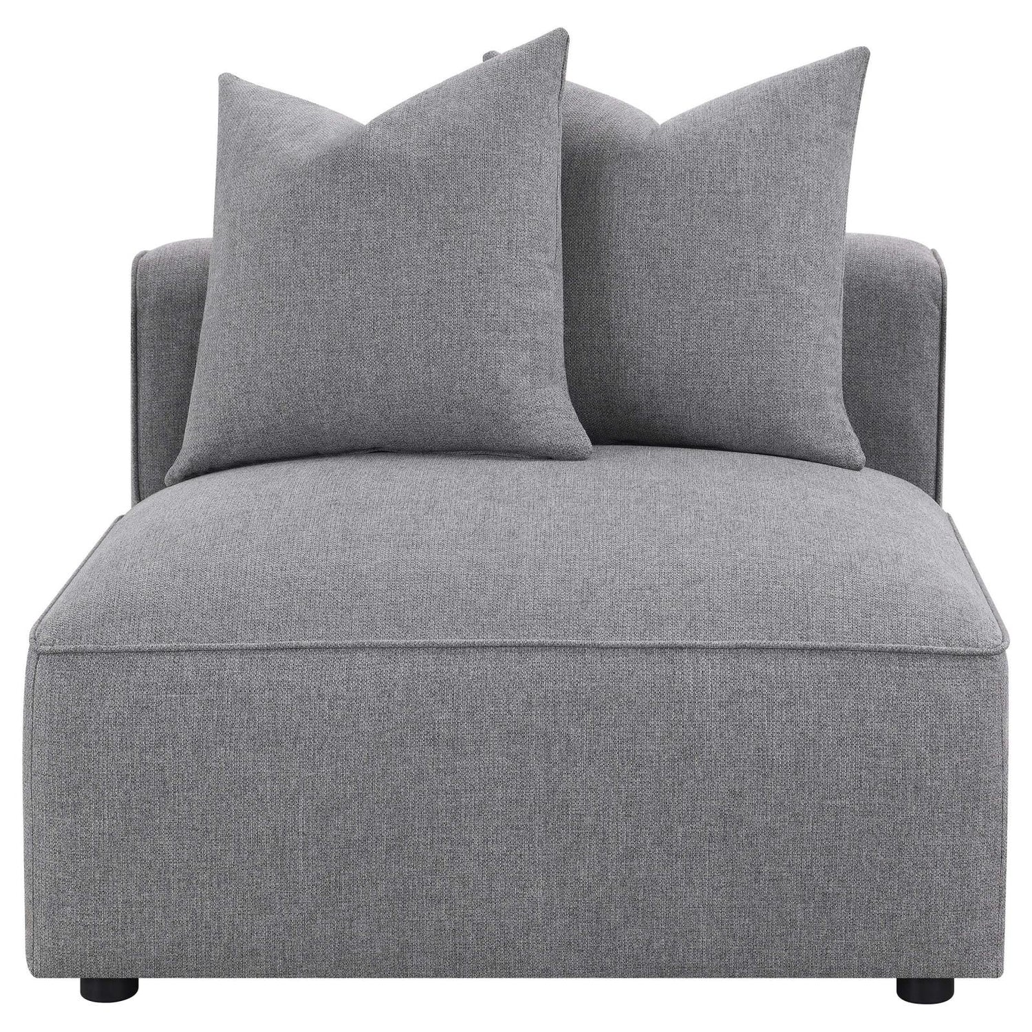 Jennifer 6-Piece Tight Seat Modular Sectional Gray - 551594-SET - Bien Home Furniture & Electronics