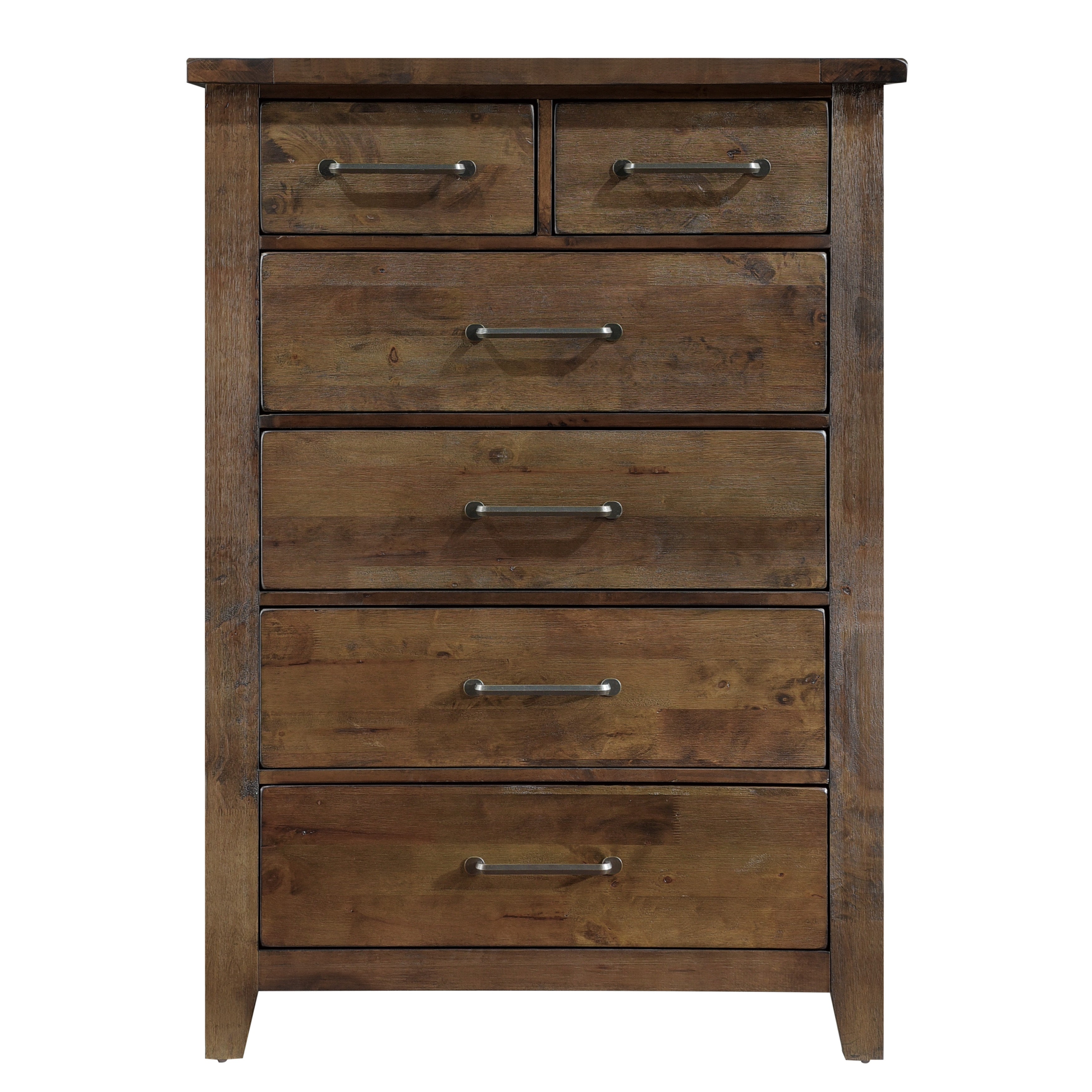 Jerrick Burnished Brown Chest - 1957-9 - Bien Home Furniture & Electronics