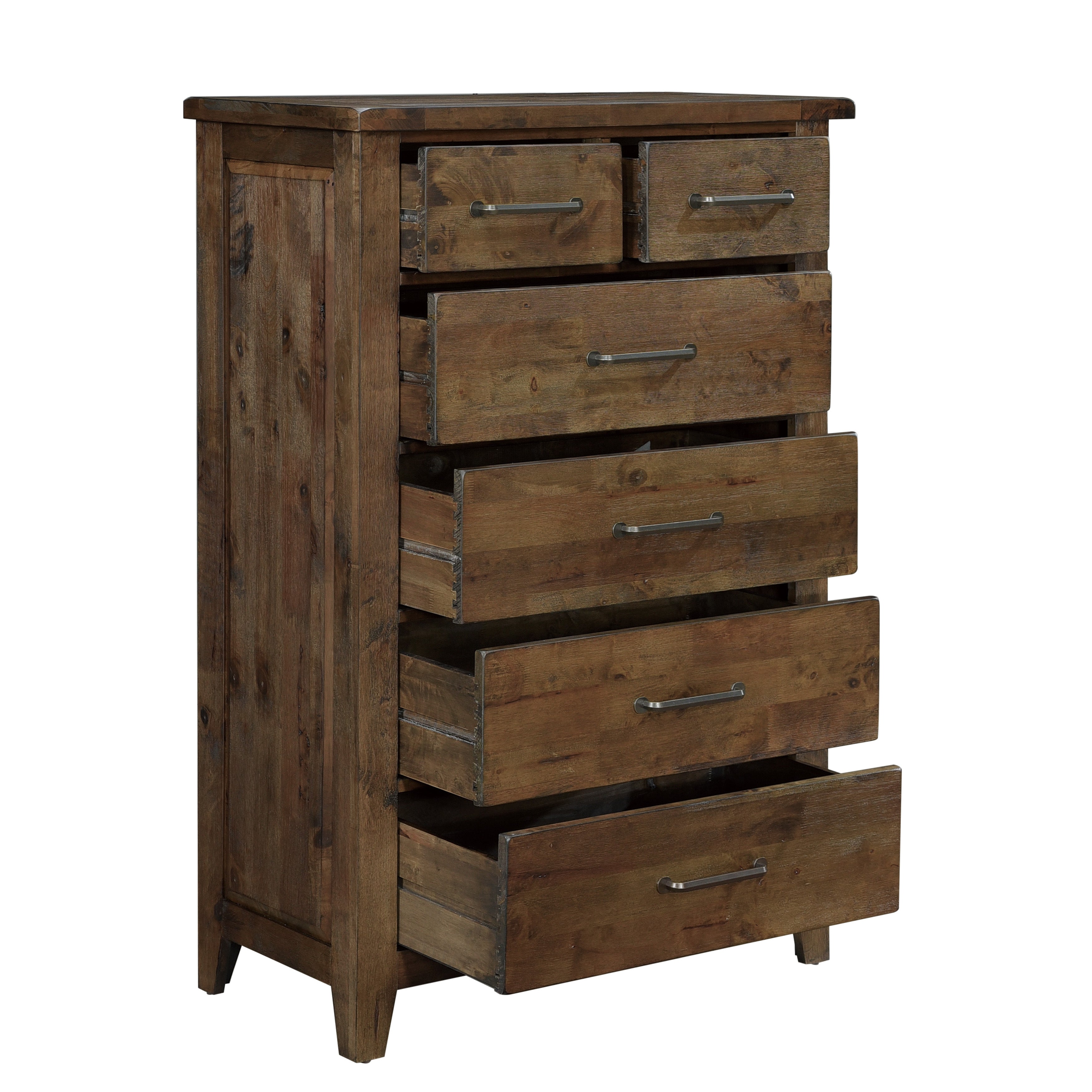 Jerrick Burnished Brown Chest - 1957-9 - Bien Home Furniture & Electronics