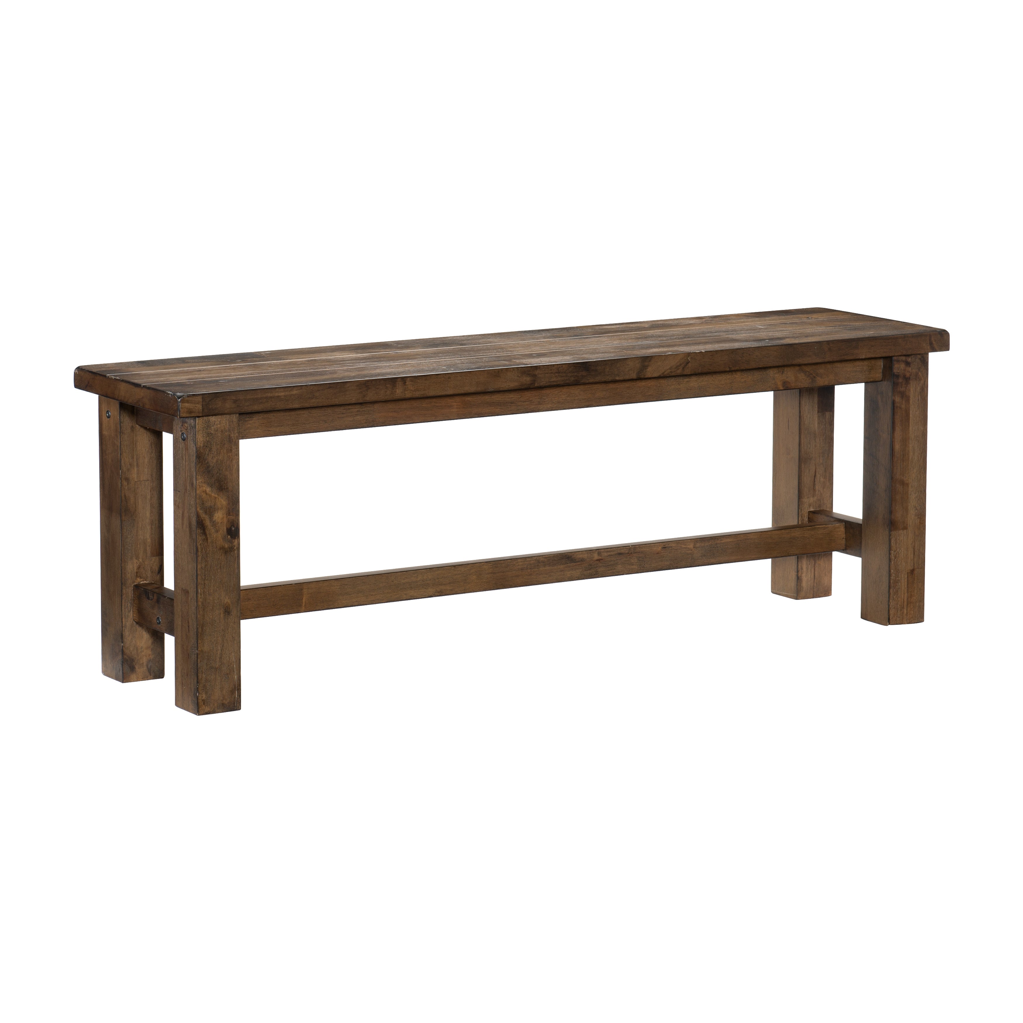 Jerrick Burnished Brown Dining Bench - 1957-13 - Bien Home Furniture & Electronics