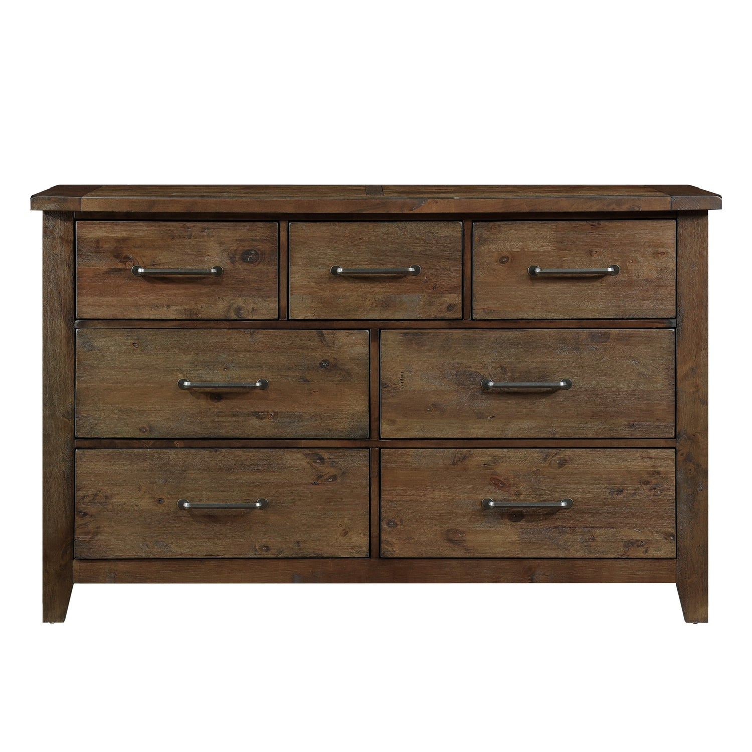 Jerrick Burnished Brown Dresser - 1957-5 - Bien Home Furniture & Electronics
