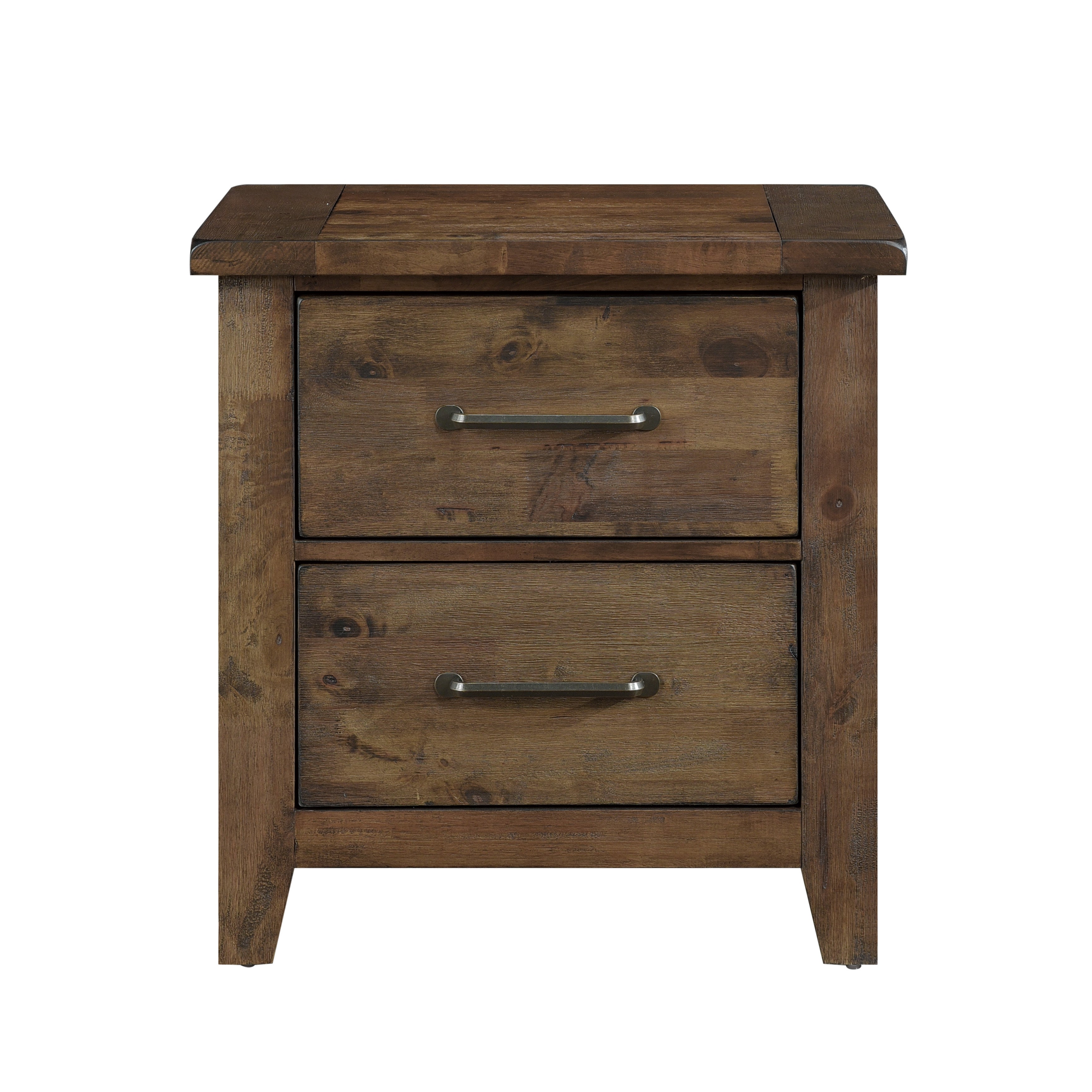 Jerrick Burnished Brown Nightstand - 1957-4 - Bien Home Furniture & Electronics