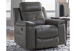 Jesolo Dark Gray Recliner - 8670525 - Bien Home Furniture & Electronics