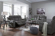 Jesolo Dark Gray Reclining Living Room Set - SET | 8670588 | 8670594 - Bien Home Furniture & Electronics