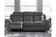 Jesolo Dark Gray Reclining Sofa - 8670588 - Bien Home Furniture & Electronics