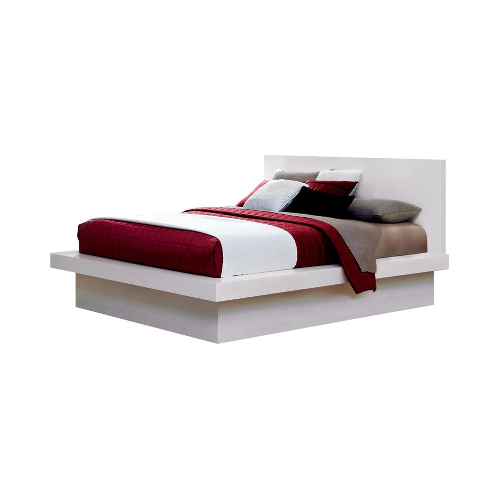 Jessica White Platform Bedroom Set - SET | 202992P | 202990Q | 202992 | 202995 - Bien Home Furniture &amp; Electronics