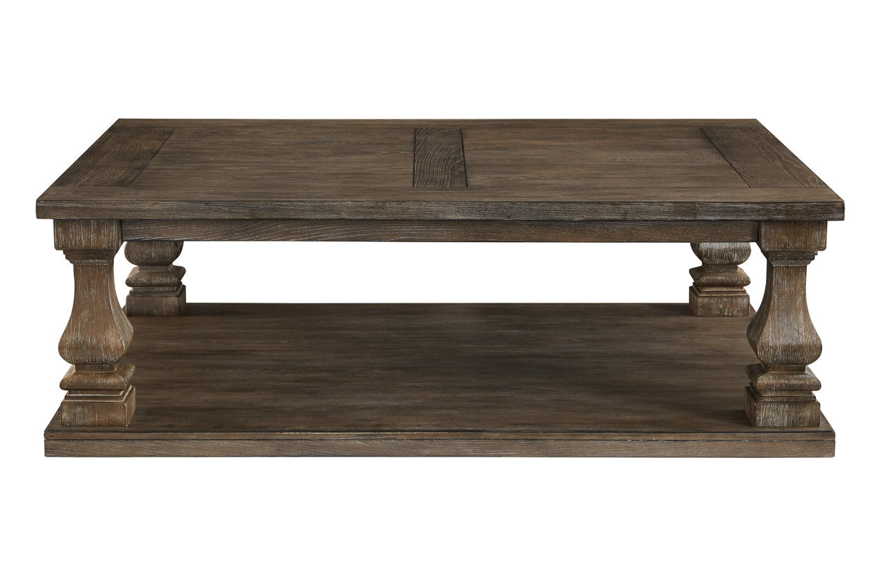Johnelle Gray Coffee Table - T776-1 - Bien Home Furniture & Electronics