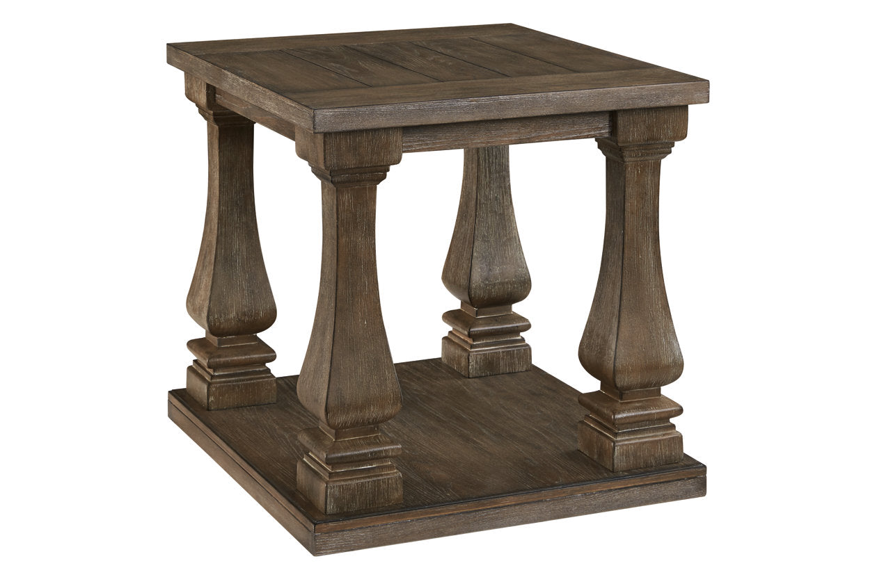 Johnelle Gray End Table - T776-3 - Bien Home Furniture & Electronics