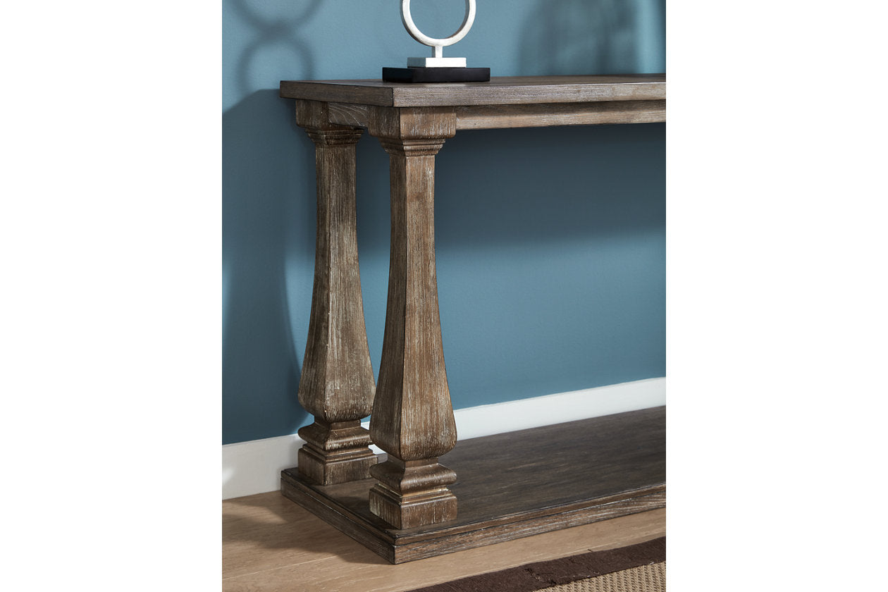 Johnelle Gray Sofa Table - T776-4 - Bien Home Furniture & Electronics
