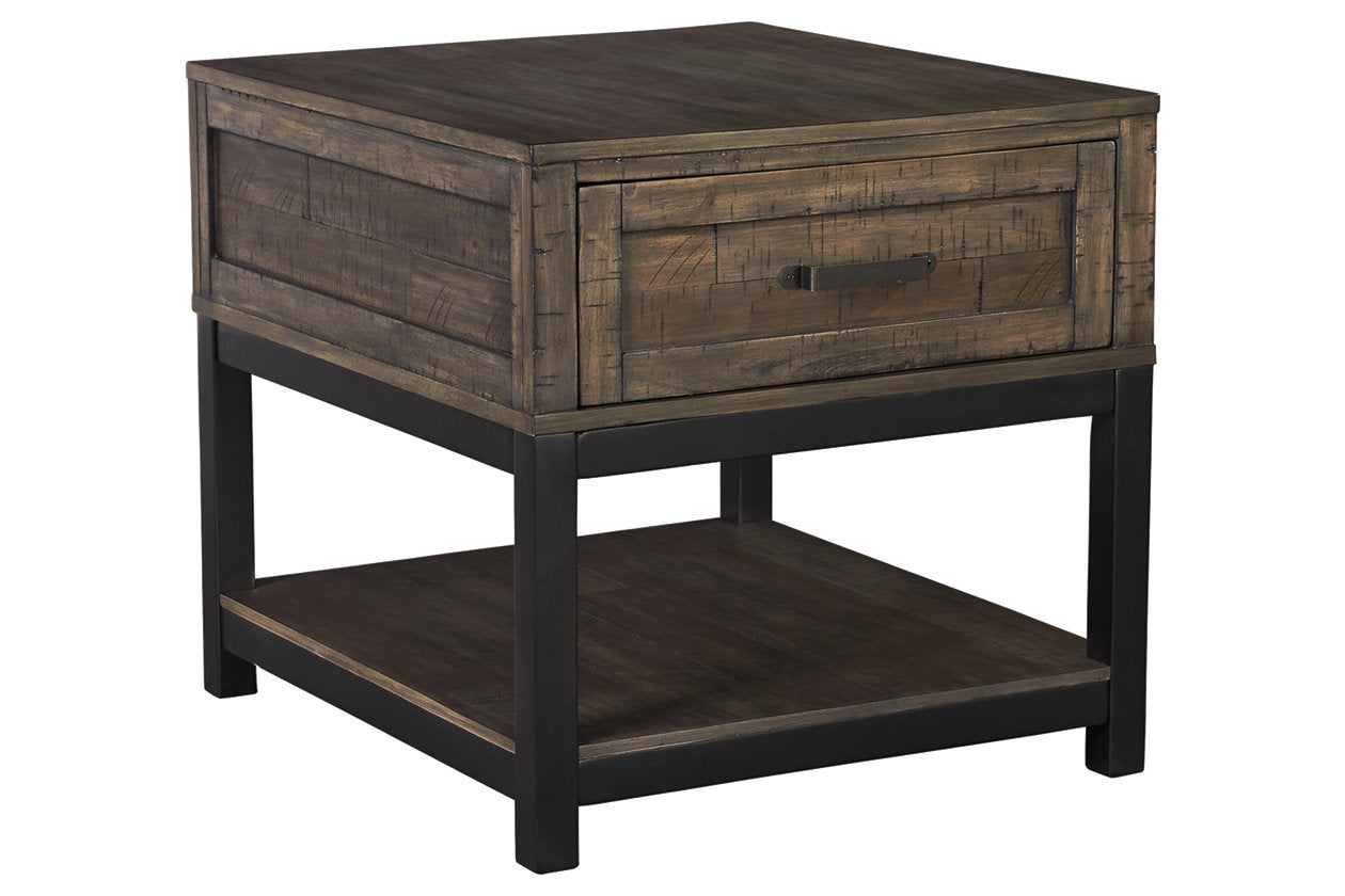 Johurst Grayish Brown End Table - T444-3 - Bien Home Furniture & Electronics