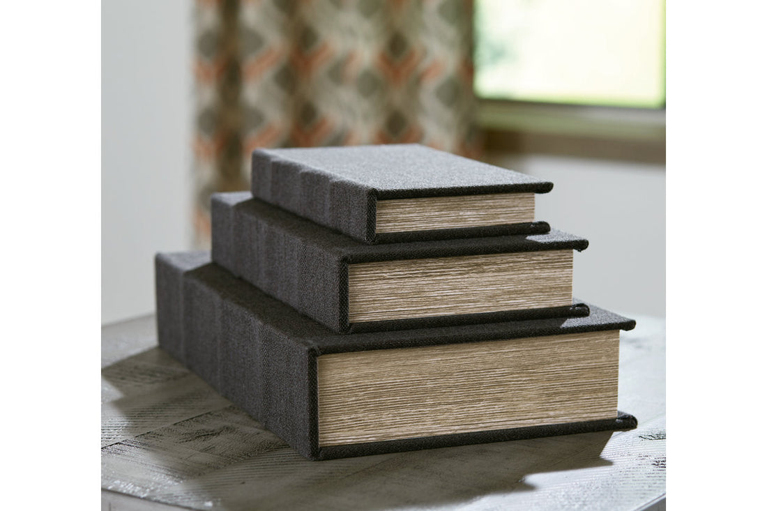 Jolina Black Box, Set of 3 - A2000489 - Bien Home Furniture & Electronics