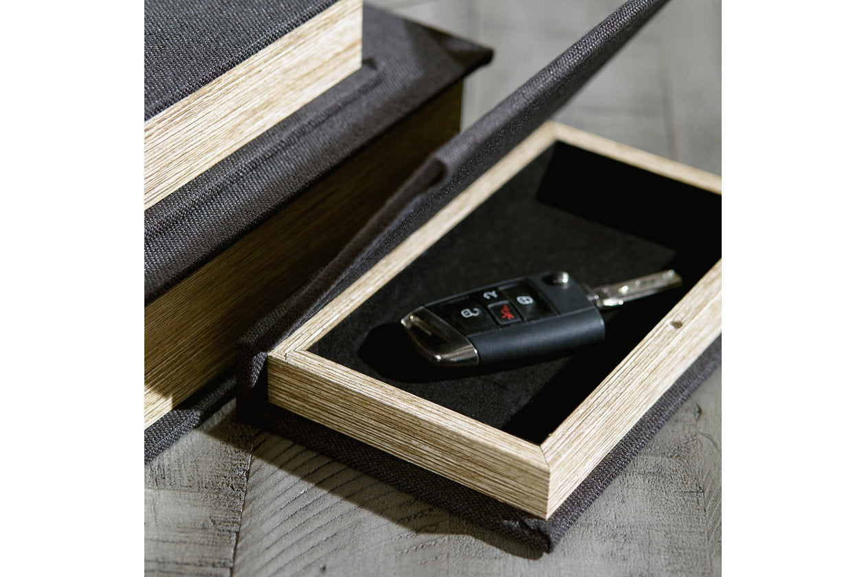 Jolina Black Box, Set of 3 - A2000489 - Bien Home Furniture & Electronics