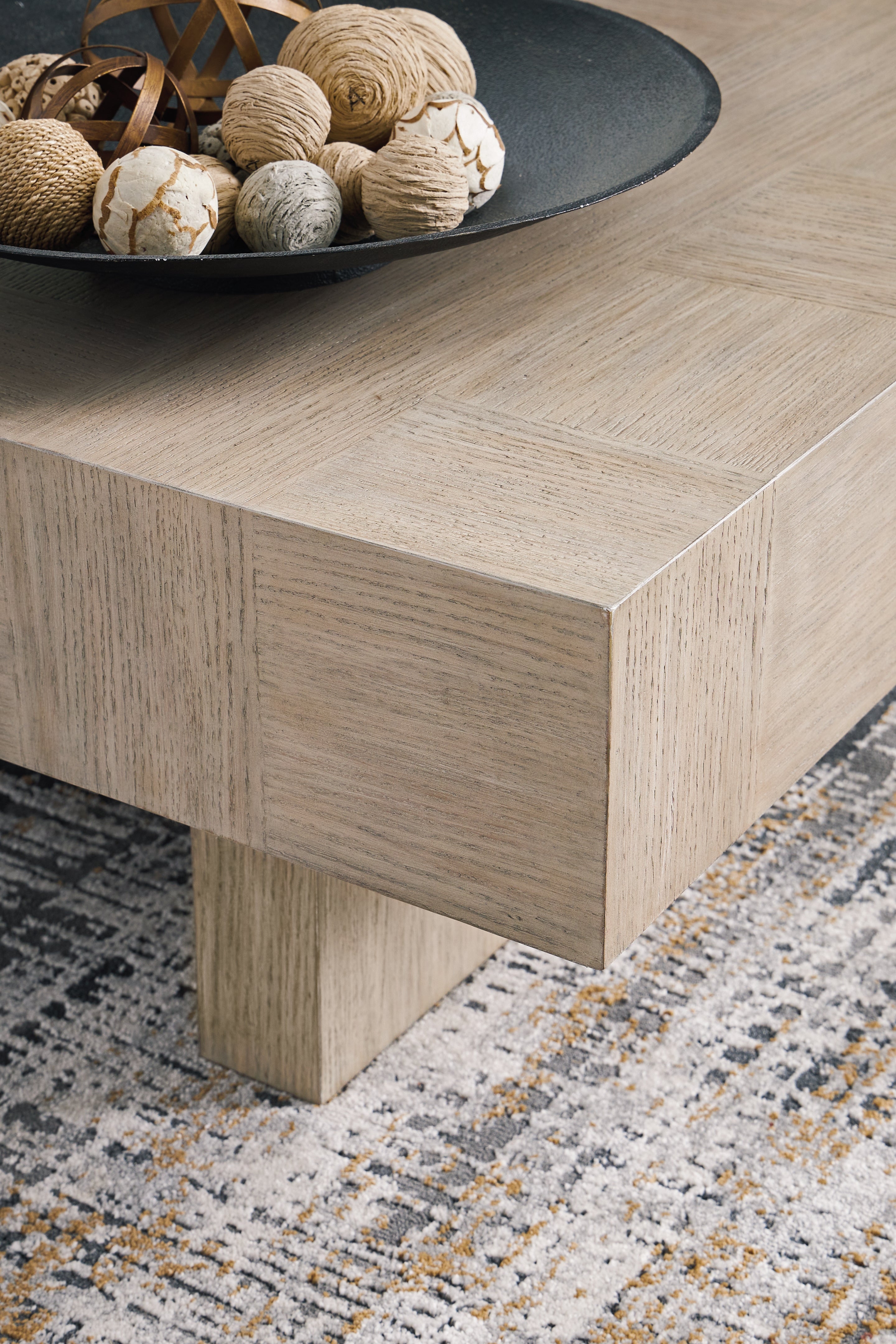 Jorlaina Light Grayish Brown Coffee Table - T922-1 - Bien Home Furniture & Electronics