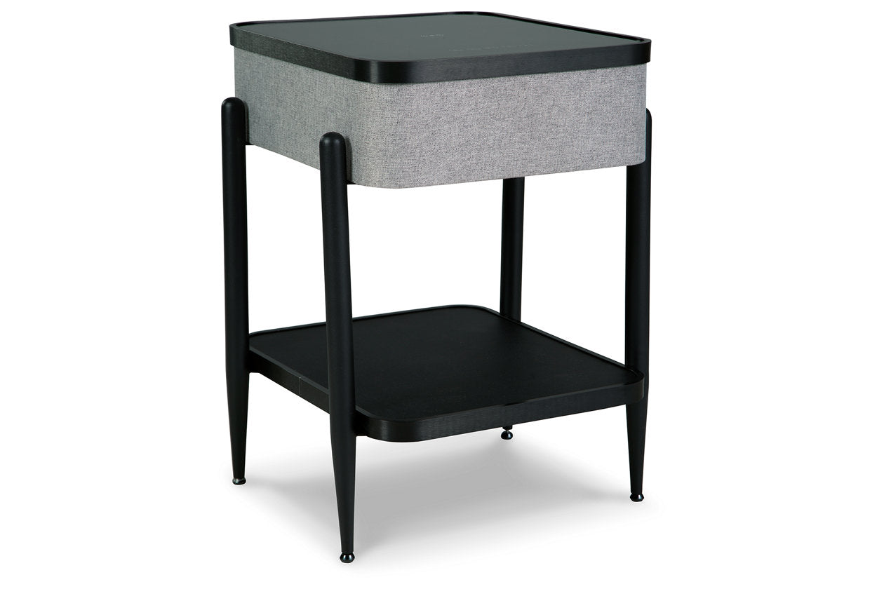 Jorvalee Gray/Black Accent Table - A4000550 - Bien Home Furniture & Electronics