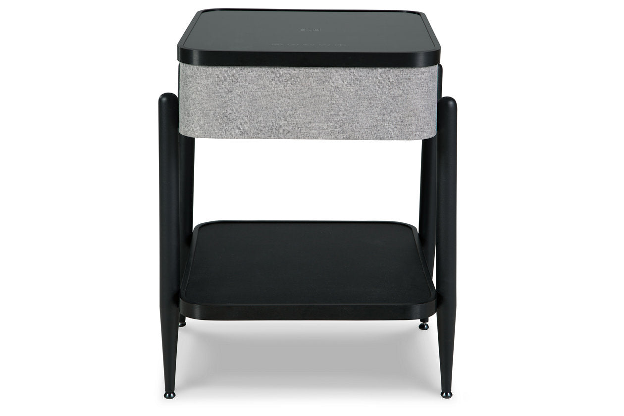 Jorvalee Gray/Black Accent Table - A4000550 - Bien Home Furniture & Electronics