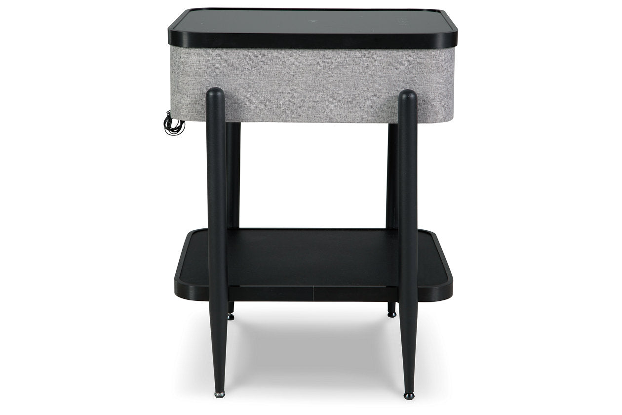Jorvalee Gray/Black Accent Table - A4000550 - Bien Home Furniture & Electronics