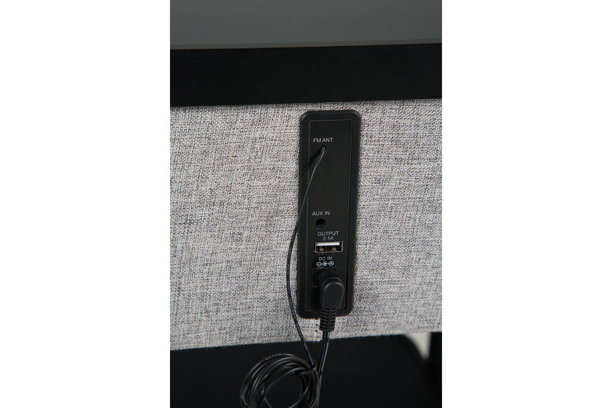 Jorvalee Gray/Black Accent Table - A4000550 - Bien Home Furniture & Electronics