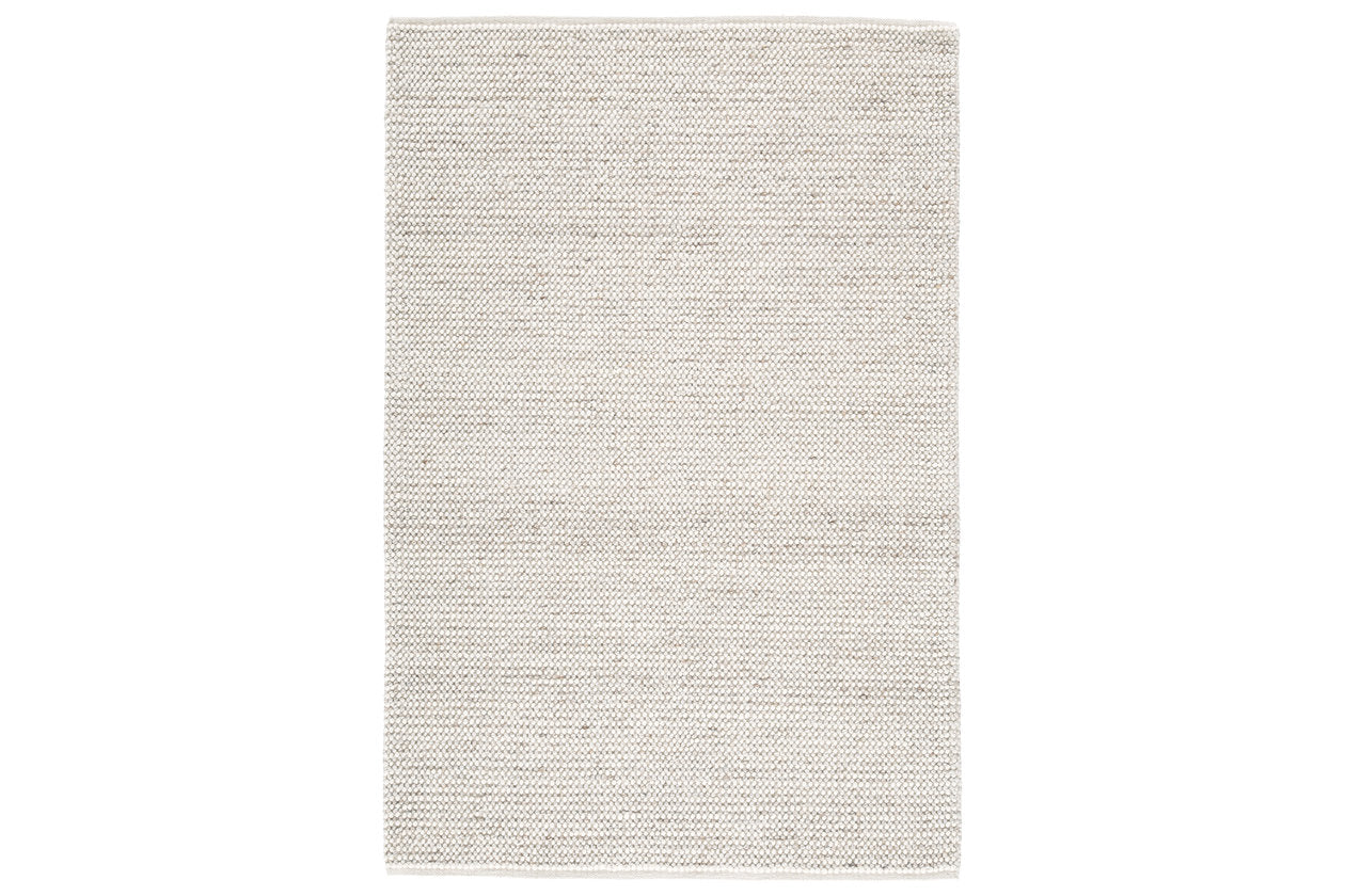 Jossick Cream/Gray Large Rug - R405101 - Bien Home Furniture & Electronics