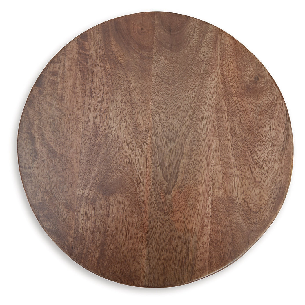 Joville Medium Brown Accent Table - A4000627 - Bien Home Furniture & Electronics