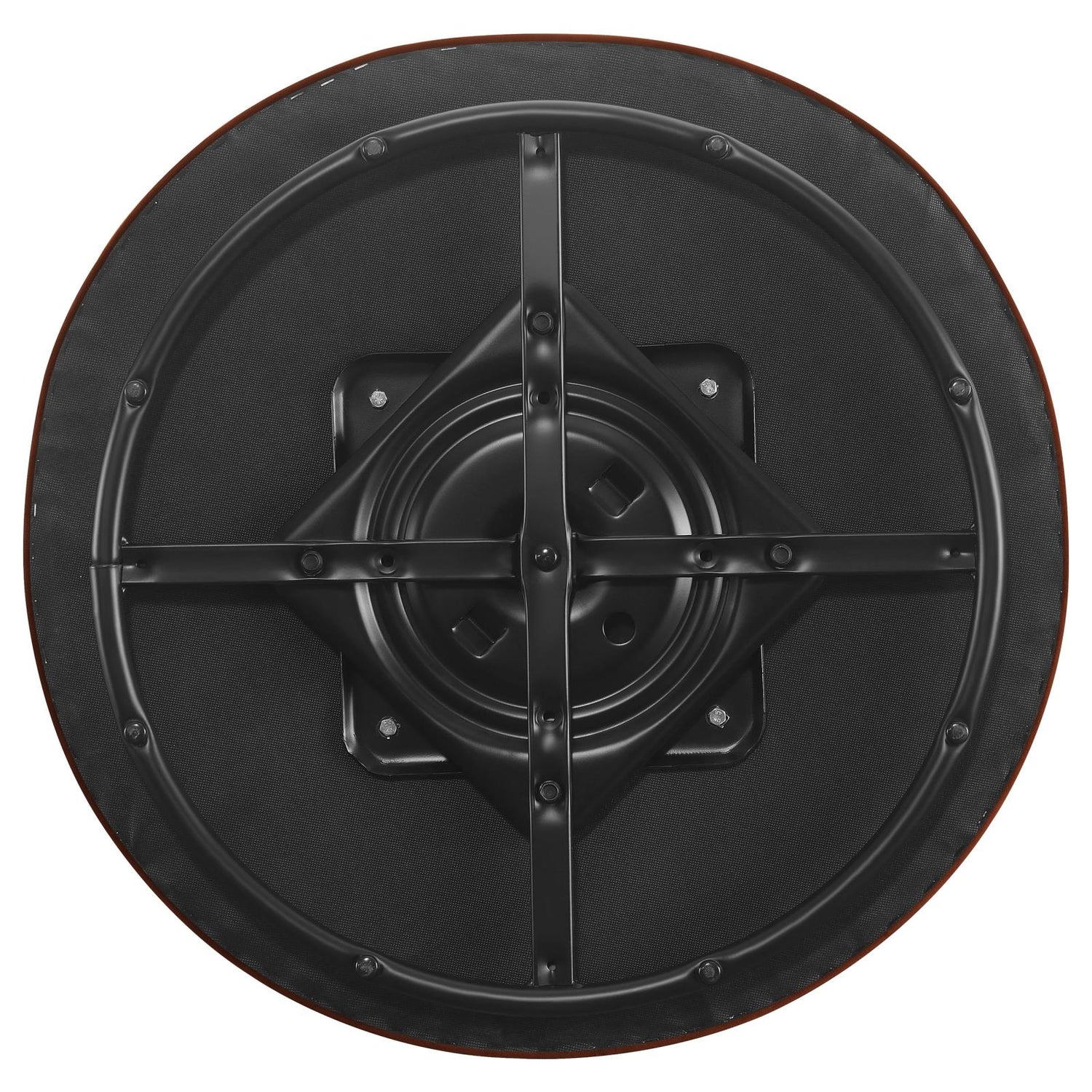 Joyce Burnt Orange Sloped Arms Swivel Chair - 905631 - Bien Home Furniture & Electronics