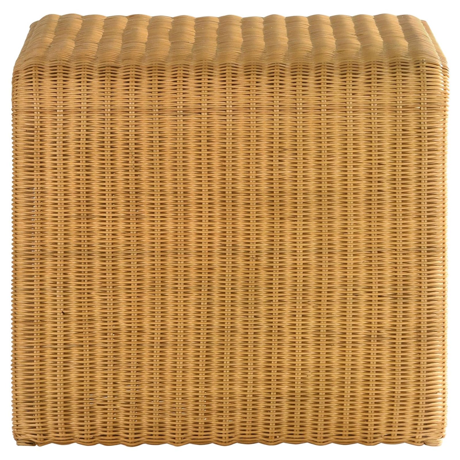 Juanita Square Rattan End Table Natural - 709817 - Bien Home Furniture & Electronics