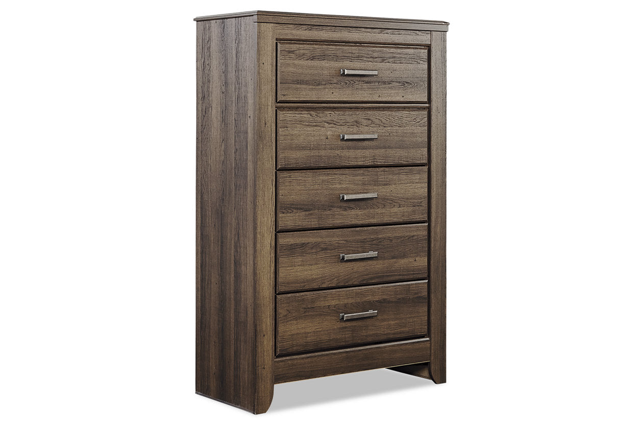 Juararo Dark Brown Chest of Drawers - B251-46 - Bien Home Furniture & Electronics