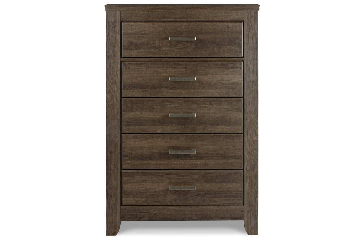 Juararo Dark Brown Chest of Drawers - B251-46 - Bien Home Furniture & Electronics