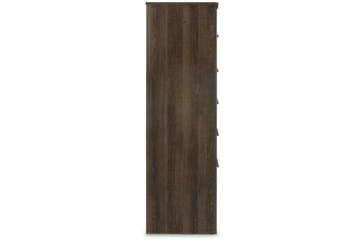 Juararo Dark Brown Chest of Drawers - B251-46 - Bien Home Furniture & Electronics