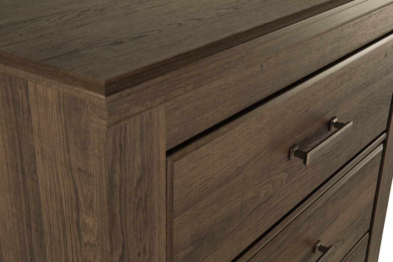 Juararo Dark Brown Chest of Drawers - B251-46 - Bien Home Furniture & Electronics