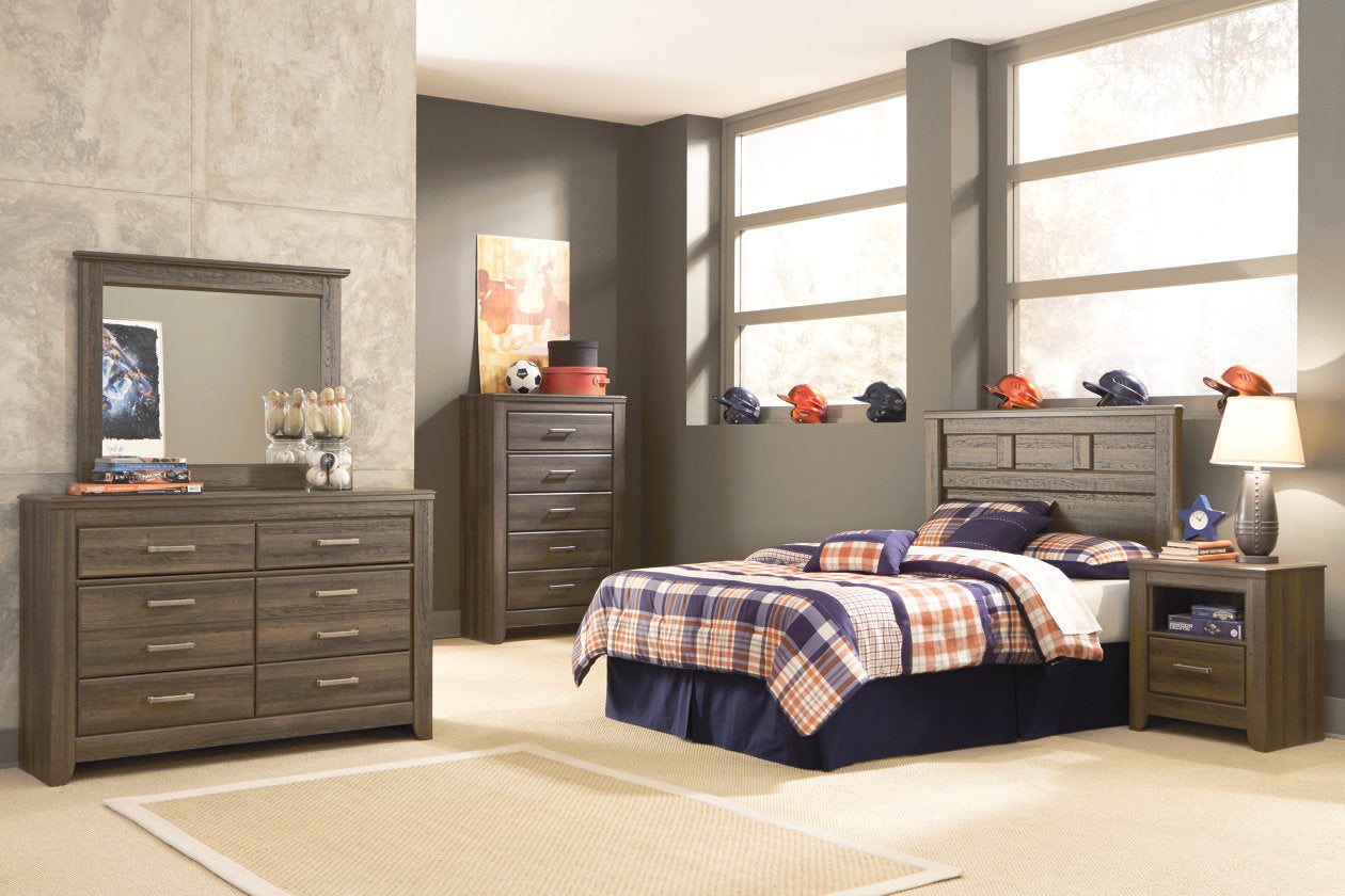 Juararo Dark Brown Chest of Drawers - B251-46 - Bien Home Furniture & Electronics
