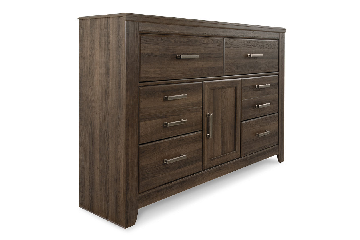 Juararo Dark Brown Dresser - B251-31 - Bien Home Furniture & Electronics