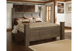 Juararo Dark Brown King Poster Bed - SET | B251-66 | B251-68 | B251-99 - Bien Home Furniture & Electronics