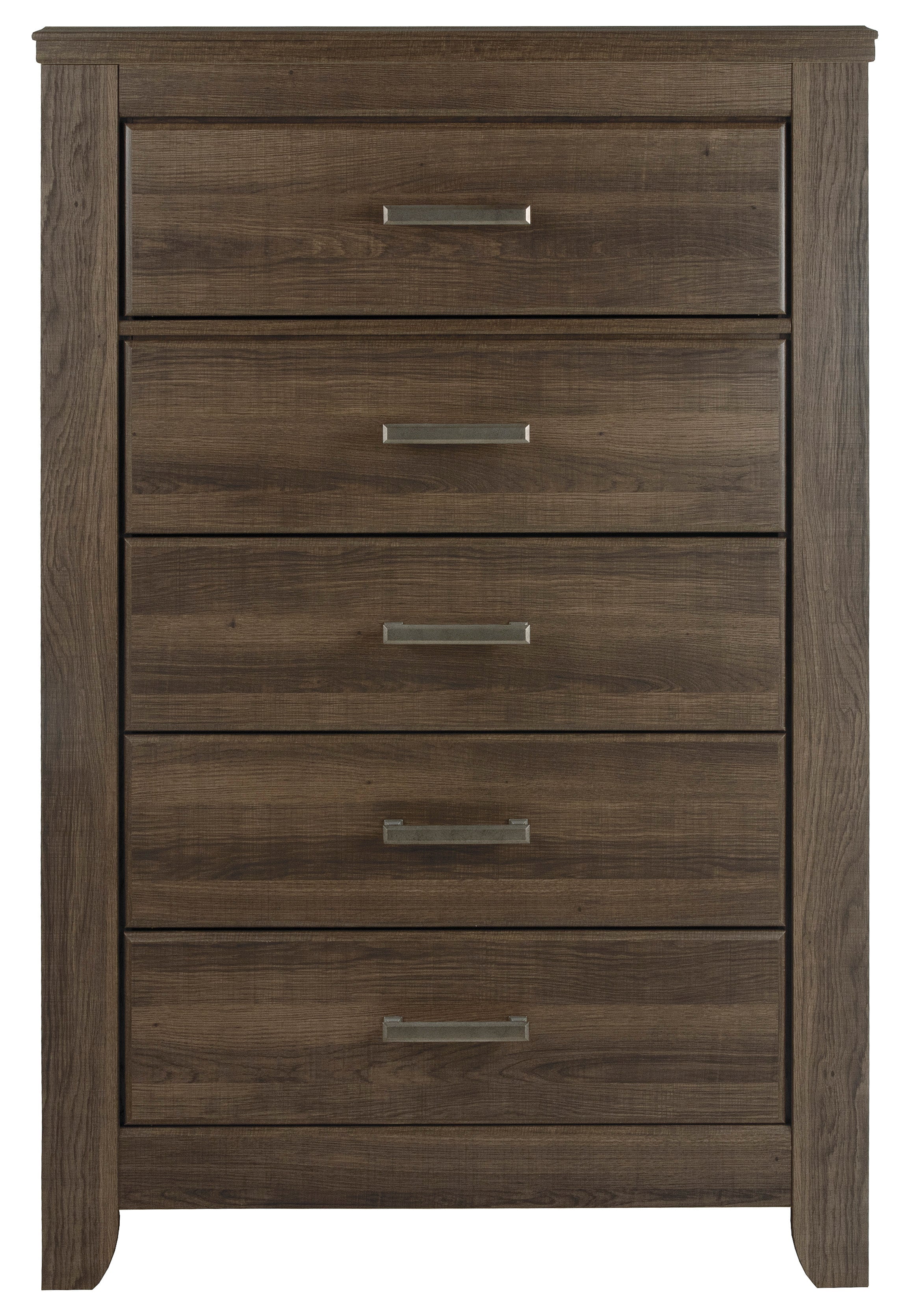 Juararo Dark Brown Panel Bedroom Set - SET | B251-54 | B251-57 | B251-98 | B251-31 | B251-36 - Bien Home Furniture & Electronics