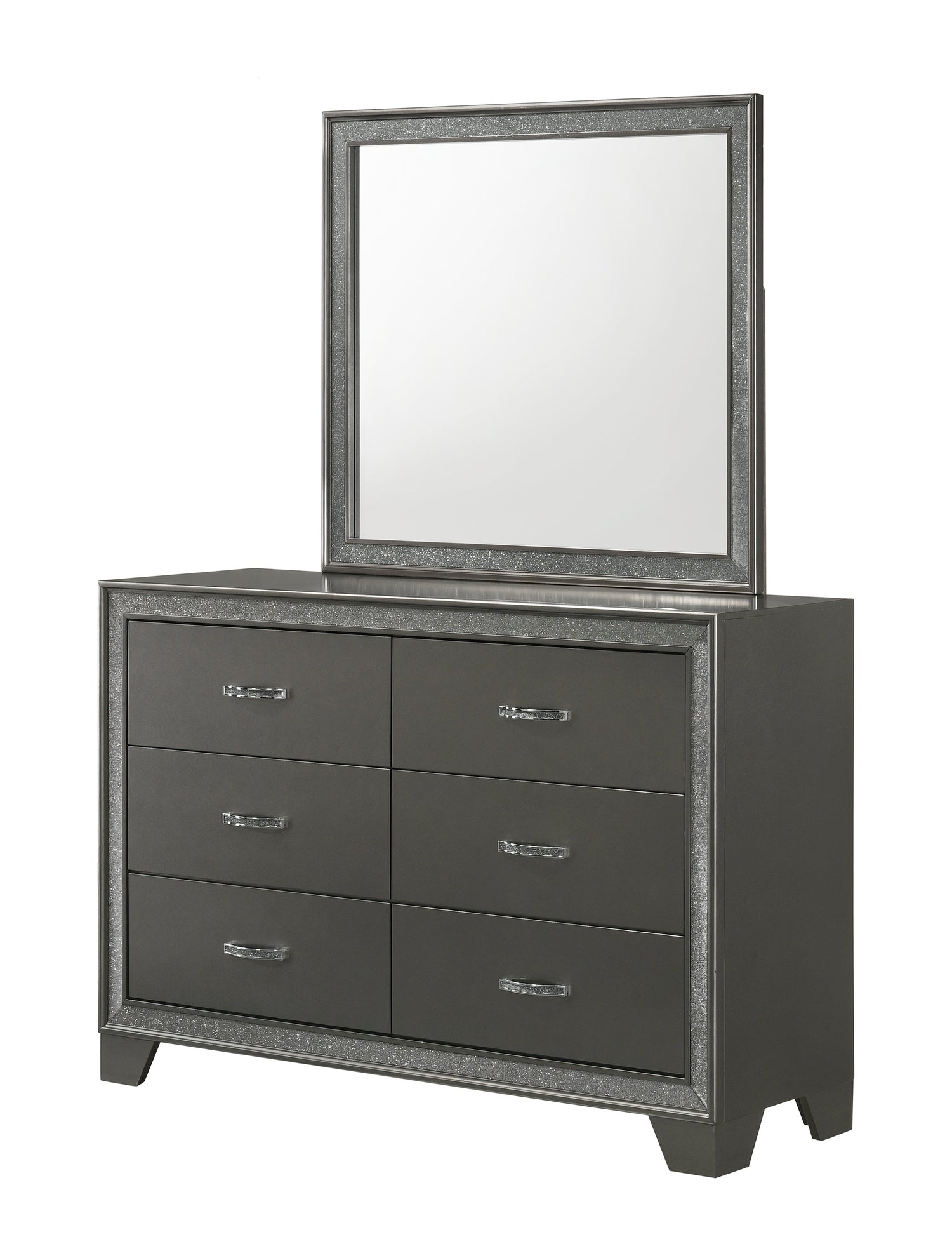 Kaia Gray Panel Bedroom Set - SET | B4750-Q-HBFB | B4750-KQ-RAIL | B4750-2 | B4750-4 - Bien Home Furniture & Electronics