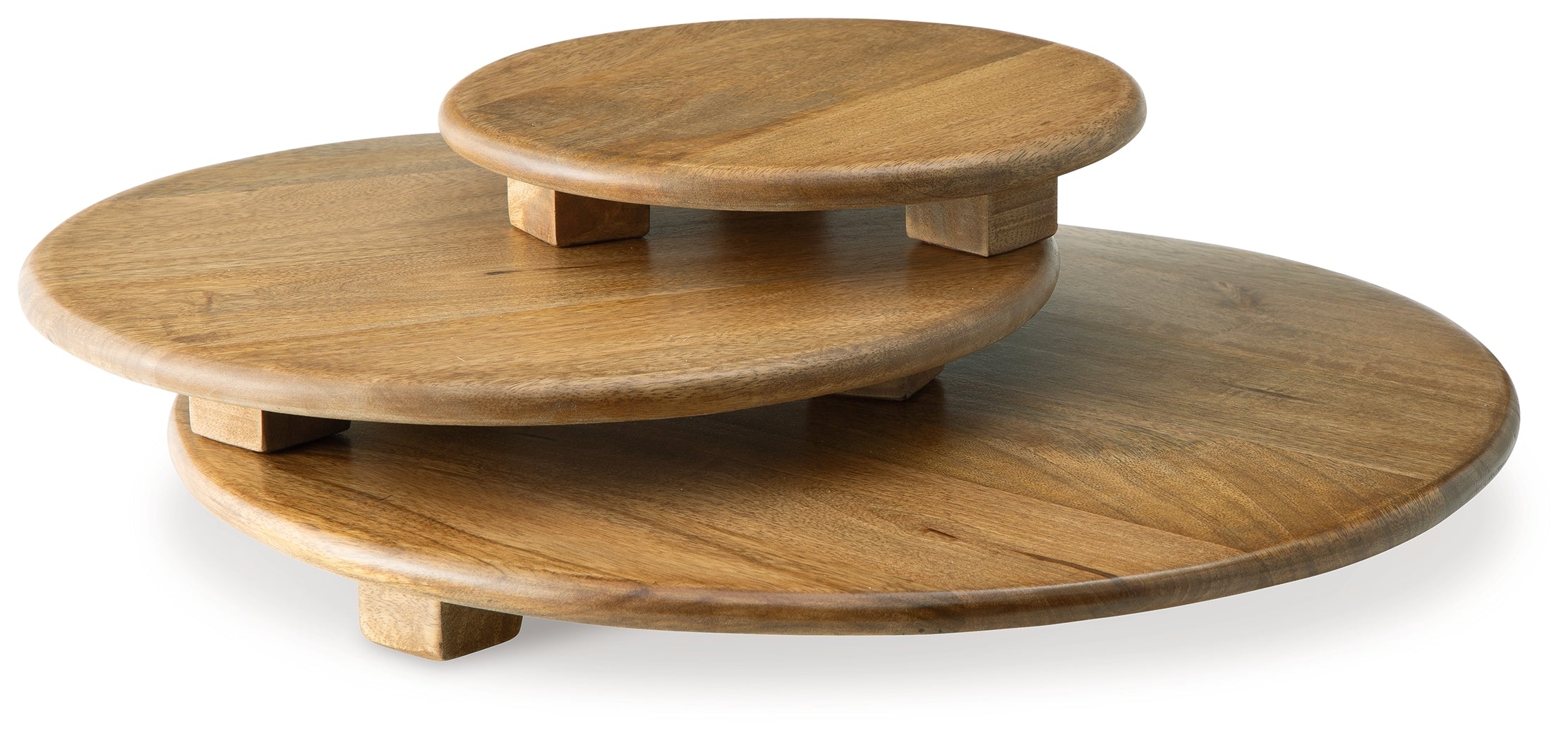 Kaidler Brown Tray Set (Set of 3) - A2000614 - Bien Home Furniture & Electronics