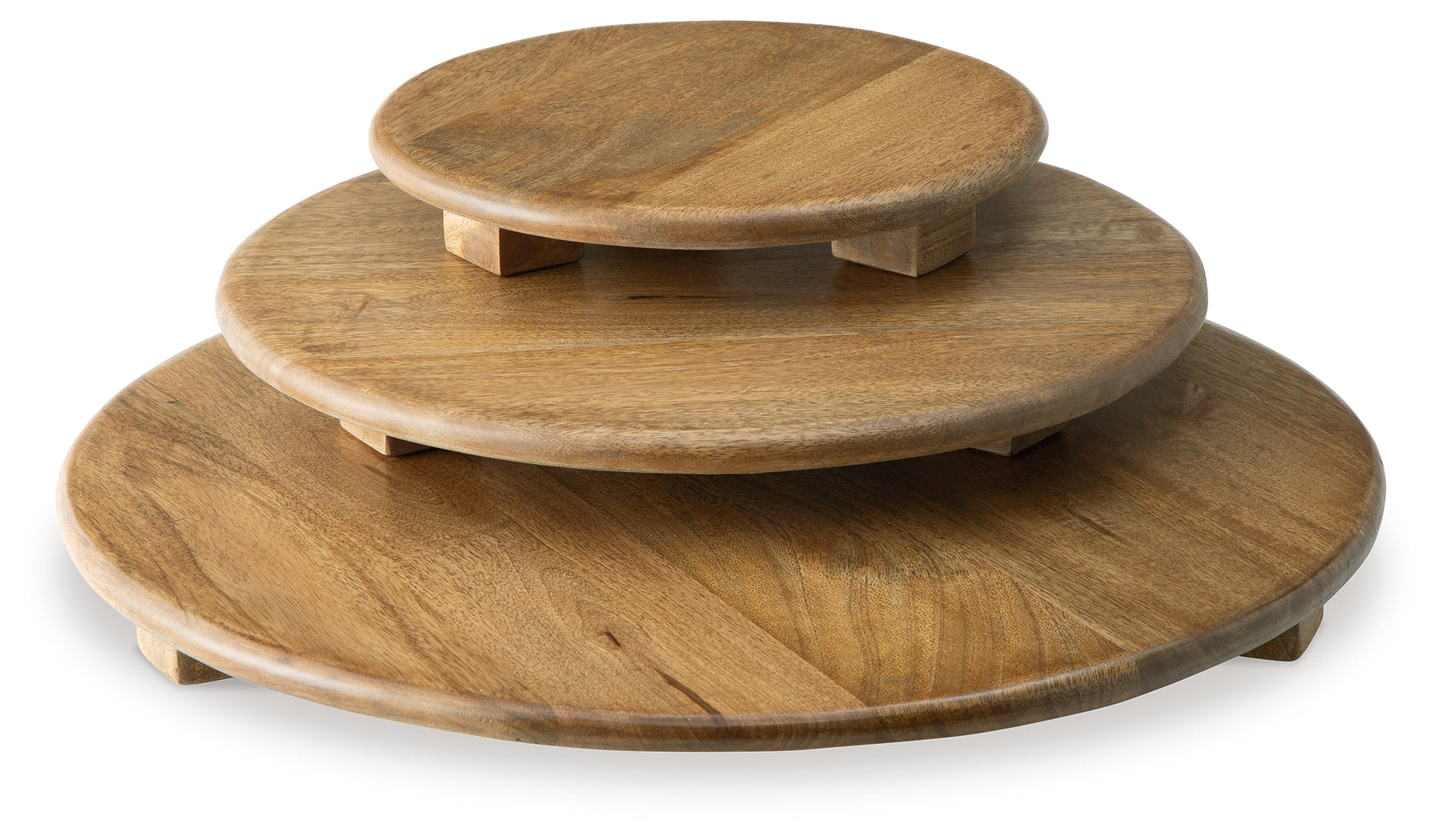 Kaidler Brown Tray Set (Set of 3) - A2000614 - Bien Home Furniture & Electronics