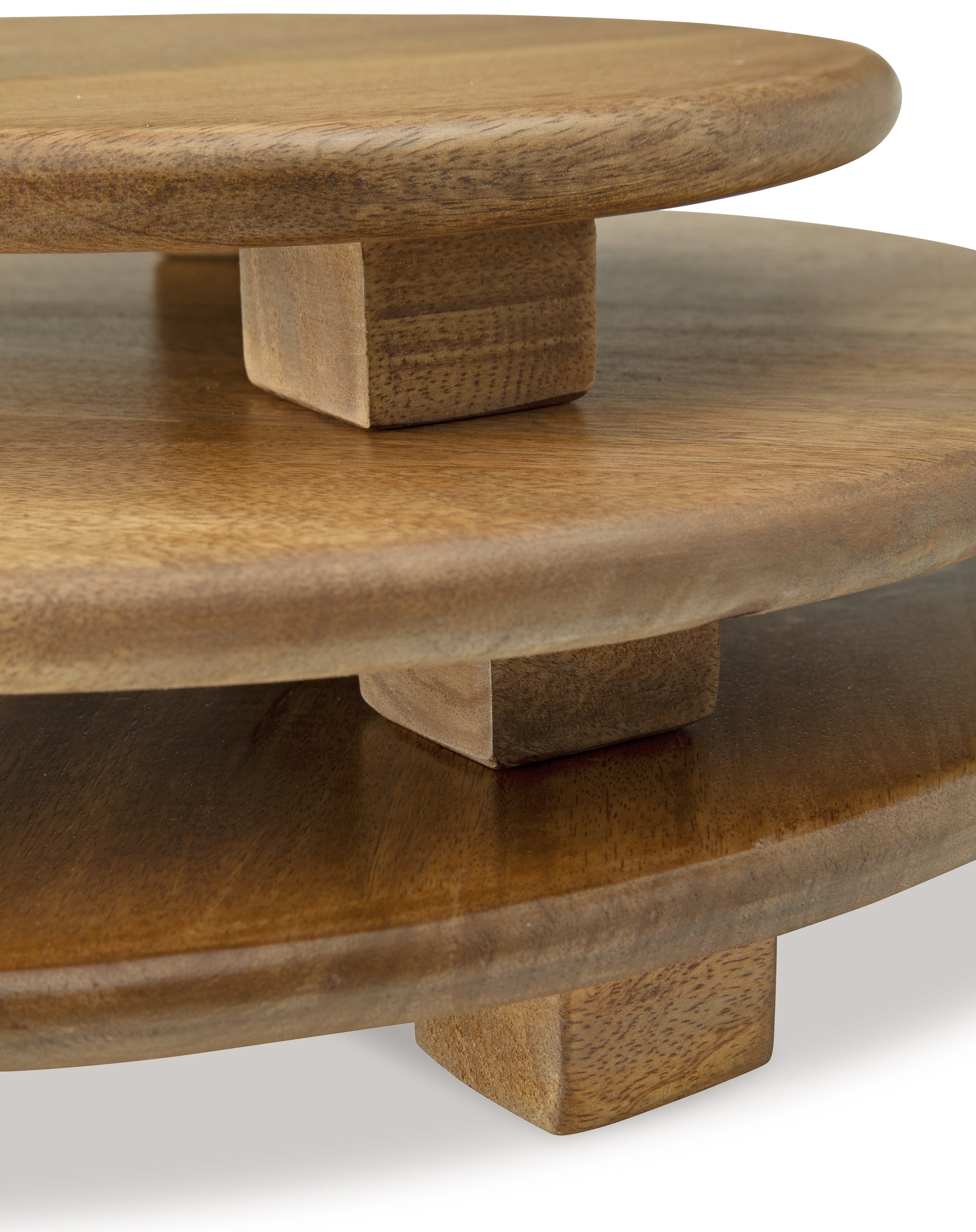 Kaidler Brown Tray Set (Set of 3) - A2000614 - Bien Home Furniture & Electronics