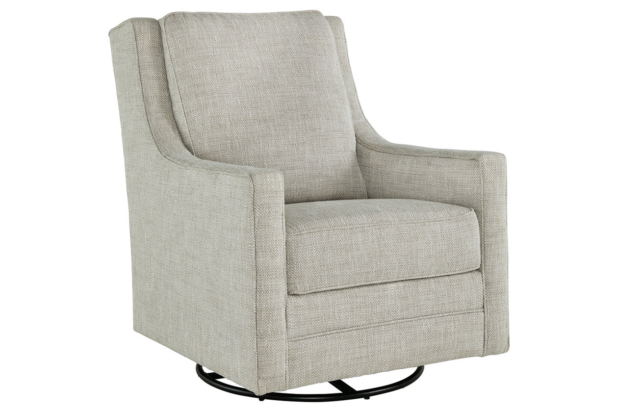 Kambria Fog Swivel Glider Accent Chair - A3000265 - Bien Home Furniture & Electronics