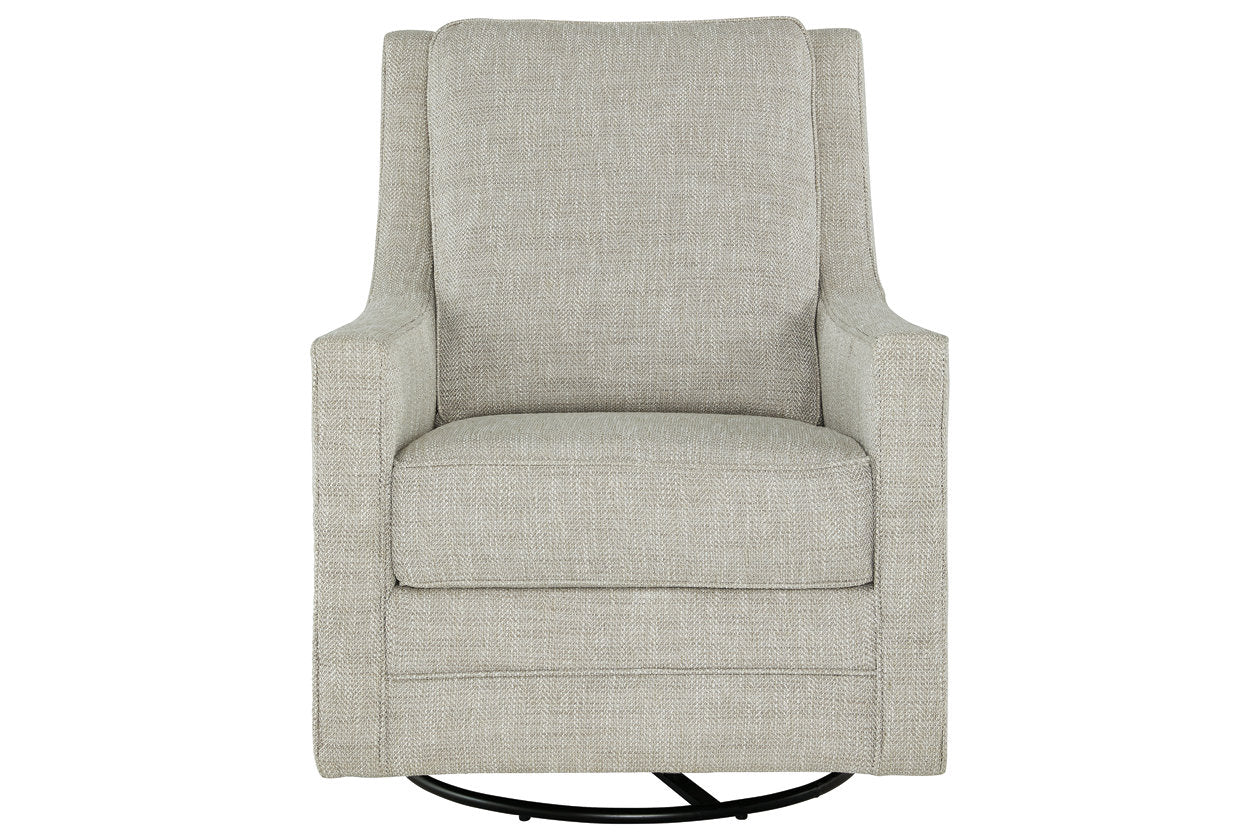 Kambria Fog Swivel Glider Accent Chair - A3000265 - Bien Home Furniture & Electronics