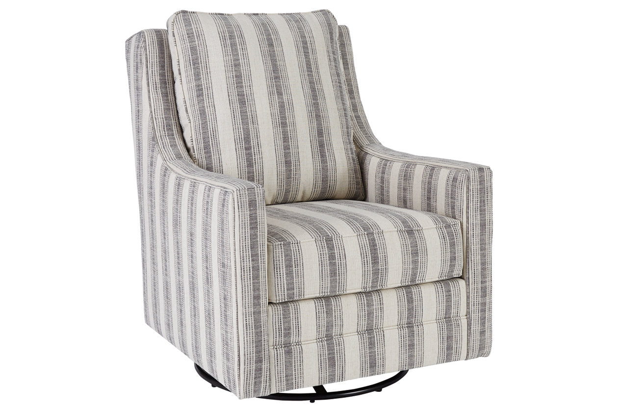 Kambria Ivory/Black Accent Chair - A3000207 - Bien Home Furniture & Electronics