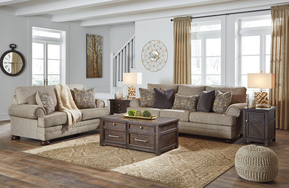 Kananwood Oatmeal Living Room Set - SET | 2960338 | 2960335 - Bien Home Furniture &amp; Electronics