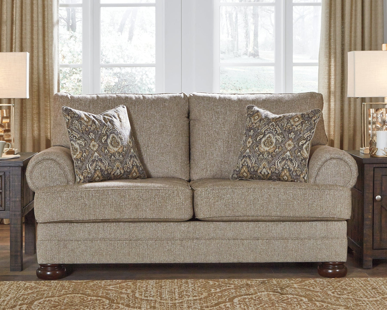 Kananwood Oatmeal Living Room Set - SET | 2960338 | 2960335 - Bien Home Furniture & Electronics