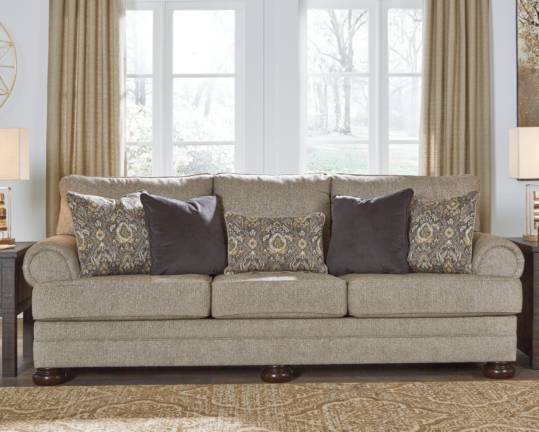 Kananwood Oatmeal Living Room Set - SET | 2960338 | 2960335 - Bien Home Furniture & Electronics
