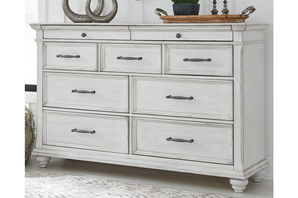 Kanwyn Whitewash Dresser - B777-31 - Bien Home Furniture &amp; Electronics