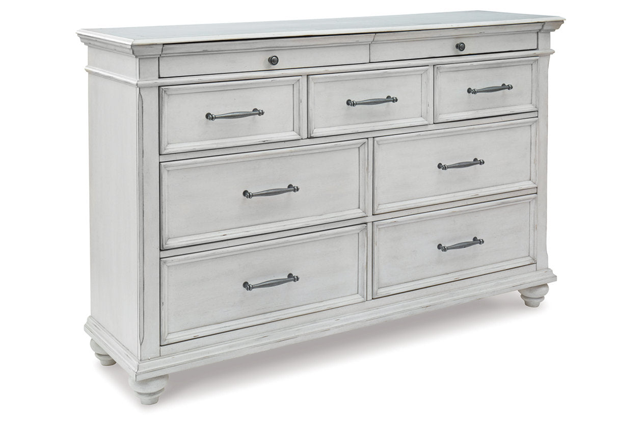 Kanwyn Whitewash Dresser - B777-31 - Bien Home Furniture &amp; Electronics