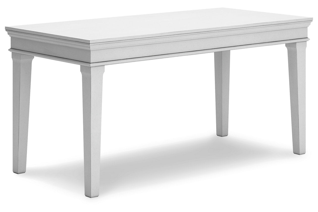 Kanwyn Whitewash Home Office Desk - H777-44 - Bien Home Furniture & Electronics