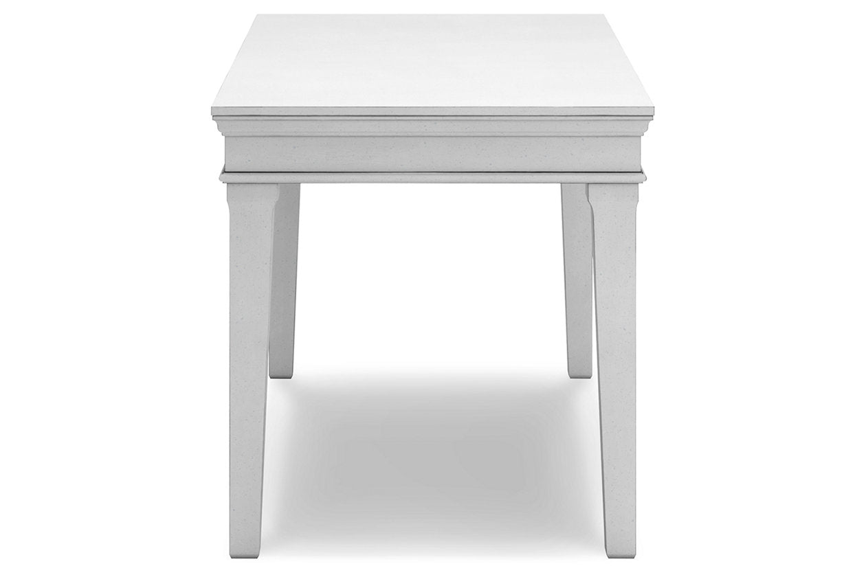 Kanwyn Whitewash Home Office Desk - H777-44 - Bien Home Furniture & Electronics