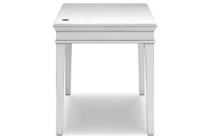 Kanwyn Whitewash Home Office Small Leg Desk - H777-10 - Bien Home Furniture &amp; Electronics