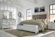 Kanwyn Whitewash Upholstered Storage Bedroom Set - SET | B777-54S | B777-157 | B777-96 | B777-46 | B777-93 - Bien Home Furniture & Electronics