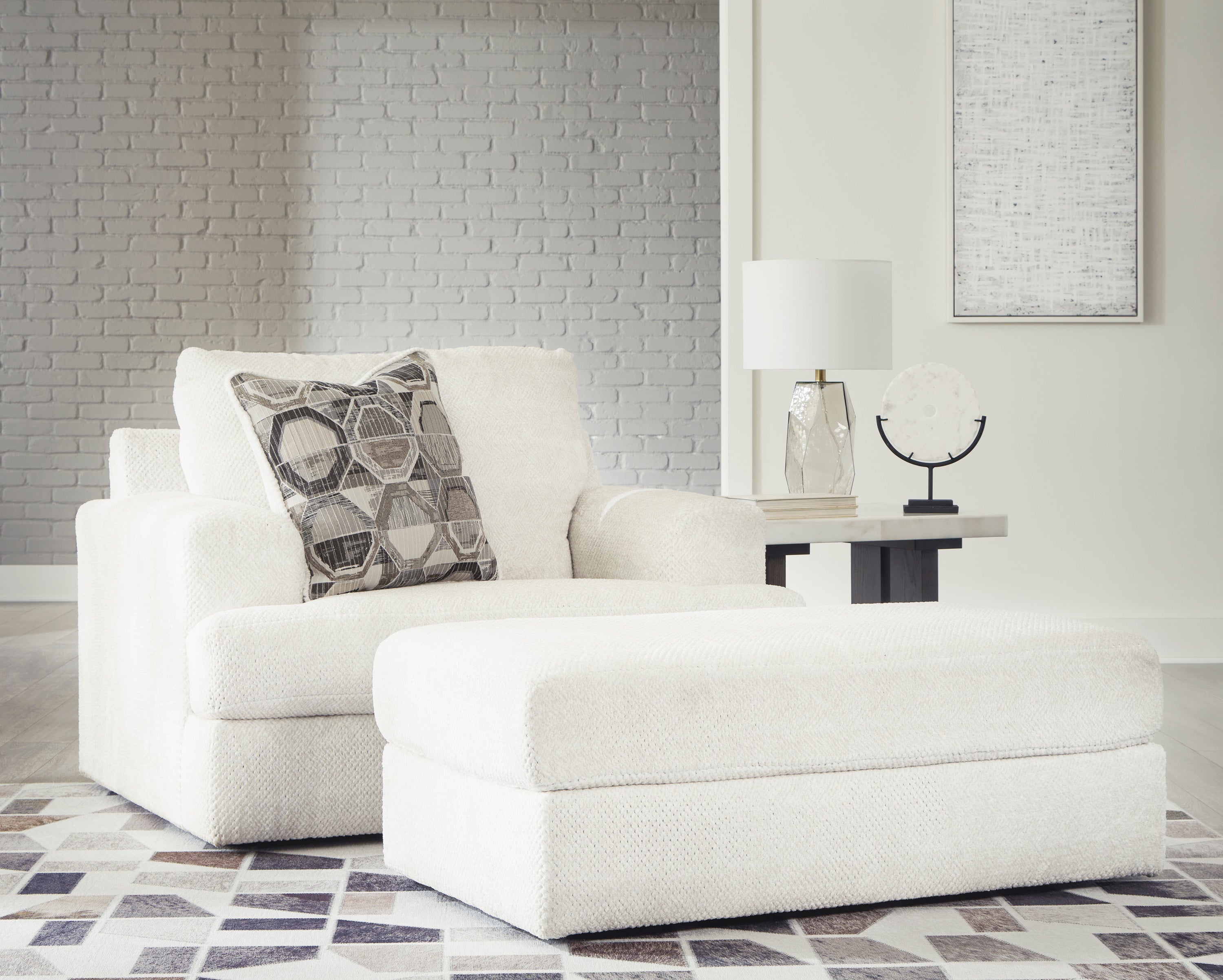 Karinne Linen Living Room Set - SET | 3140338 | 3140335 - Bien Home Furniture & Electronics
